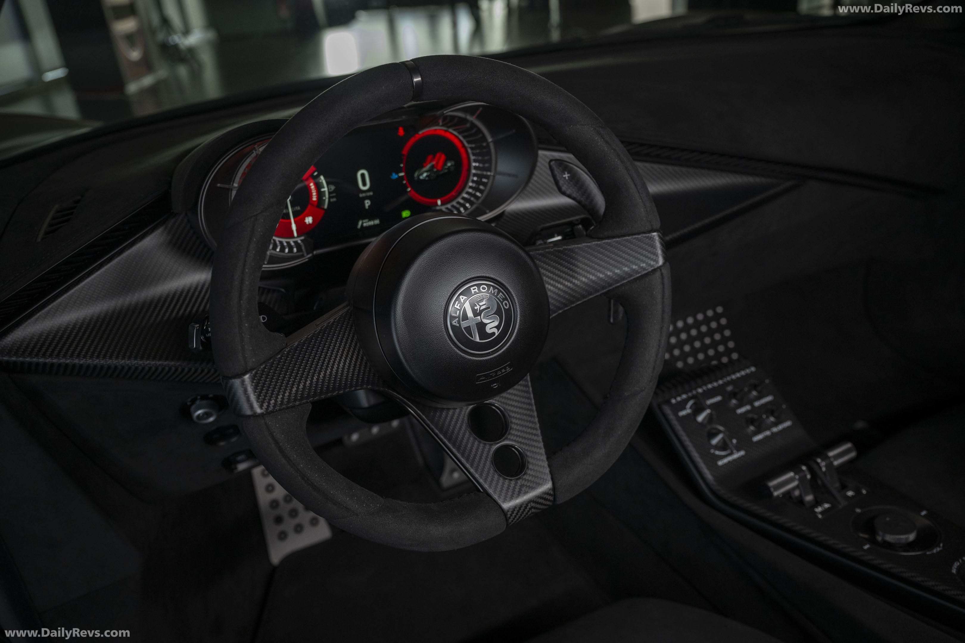 2026 Alfa Romeo 33 Stradale Perla Nera Interior